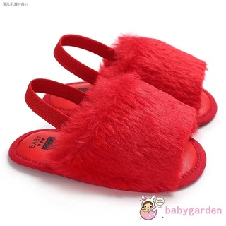 ♤△☫.AD-Infant Baby Girl Summer Sandals Anti-slip Flip-flop