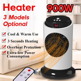 portable electric fan❃1500W Electric Heaters Portable Personal Space Warmer Mini Fan Heater Home Ind