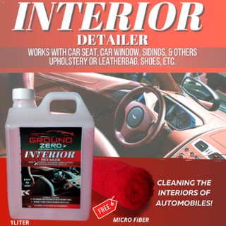 Automotive Care✎❅Ground Zero Car Care Premium interior detailer (1L) cleaner detailer upholstery cle