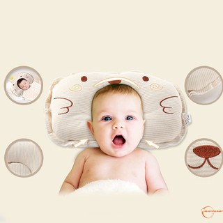.UA-Baby Infant Newborn Head Positioner Pillow Prevent Flat