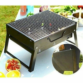 Stainless steel Foldable Charcoal BBQ Grill (1)