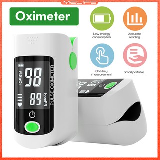 Portable Digital Finger Pulse Oximeter LED Display Automatic Health Care Device