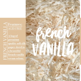 100g French Vanilla Cream Box Fillers - Acid-free Gift Basket Filler