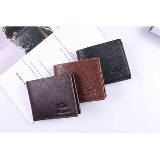 Coin Holders & Purses✑Men's Leather wallet Gift Wallet Premium Synthetic Leather bi-fold wallet w/ z