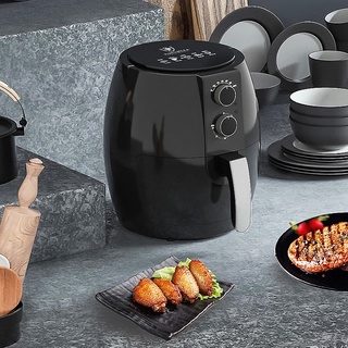 Available◙◕Kaisa Villa Air Fryer 4.5L/5.5L Electric Fryer Oil Free Non Stick Pan Timer Fryer Tools F