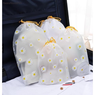 Waterproof Frosted Gift Packaging Bag Drawstring Clothing Cosmetic Storage