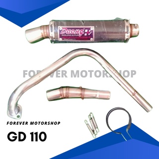 Daeng Pipe For GD110 (BIG ELBOW)