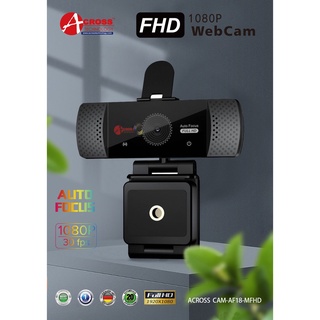 ✾ACROSS AutoFocus 1080P 2MP Full HD Mobile Phone Lens WebCam with Privacy Cover Low Noise Microphone (1)