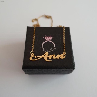 ✐❁PERSONALIZED NAME NECKLACE IN 18K YELLOW GOLD (PAWNABLE)