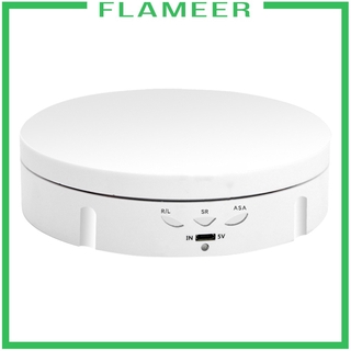 [FLAMEER] Rotating Display Stand 360 Degree Motorized Rotating Turntable Display Stand