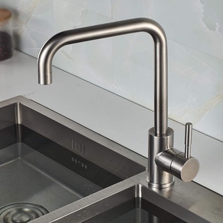 304 Stainless Steel Cold Kitchen Sink Faucet