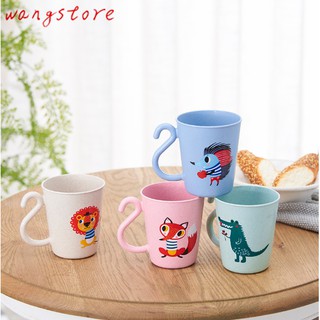Wheat Straw Environmental protection Child Animal Water Cup Mouthwash Cup Toothbrush Cup