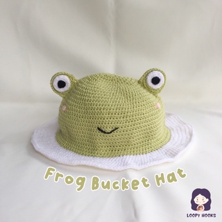 Frog Crochet Bucket Hat