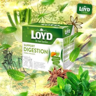 Loyd Digestion Herbal Tea - 20 TEA BAGS PER BOX