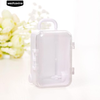 [COD] 10 PCS Mini Rolling Travel Suitcase Shape Candy Box Reception Gift (8)