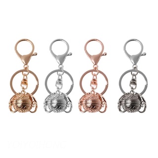 YOI Magic Expanding 4 Photo Locket Ball Angel Wing Key Chain Memorial Jewlery Gifts