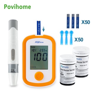 Blood Glucose Detection Blood Sugar Diabetes Meter Glucometer Monitor Tonomete Medical Devices