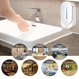 T&M No Drilling Wall-Mounted Alcohol Liquid Dispenser Automatic Induction Hand Washing Machine Sensor Cleaner Touchless Hand Disinfection Machine Alcohol Mist Spray for Bathroom Hotel Restaurant 350ML (2)