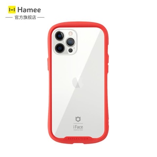 ℡❒Hamee is suitable for Apple iPhone 12 mini Pro Max all-inclusive anti-fall iFace mobile phone case transparent