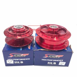 motorcycle Hub set fit for xrm 110 /wave125/xrm rs125/color red koza brand only avail