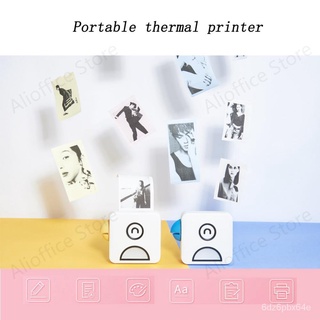 Poooli L2 Label Printer 300dpi Pocket Hot Photo Printer BT Wireless Receipt Office Label Sticker Man