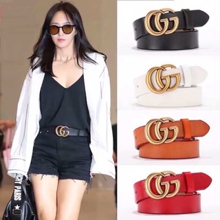 GG Leather Ladies Belt fashion jewelry belt