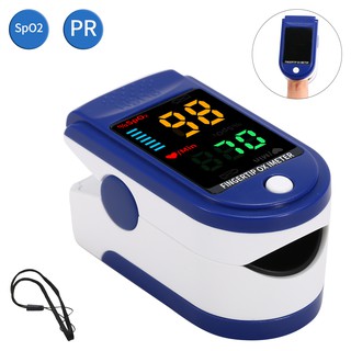 Fingertip Pulse Oximeter Mini SpO2 Monitor Oxygen Saturation Monitor Pulse Rate Measuring Gauge Device