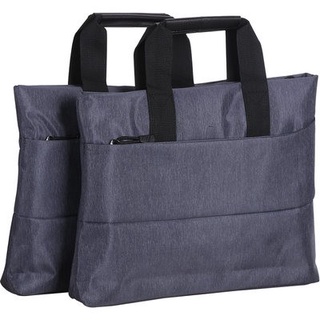 ❈Chenguang portable file bag A4 zipper bag cotton canvas briefcase male Lady Business Office confere (1)