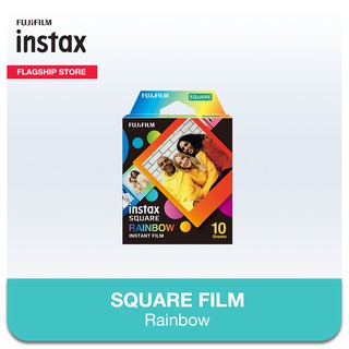 Instax Instant Film Square Rainbow Design - 10 Sheets