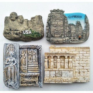 USA/Cambodia/Canada/Greece-Fridge Magnet World Tourist Souvenir Craft