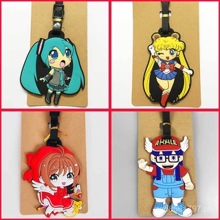 Hatsune Miku Girl Cardcaptor Sakura Luggage Tag Alalalei Luggage Trailer Bag Identification Small Ornaments