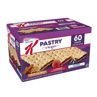 KELLOGG'S Special K Pastry Crisps, Variety Pack 60ct ( 750gms )