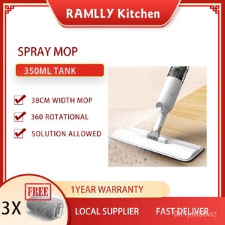 Ramlly Water Spray Mop For Floor Cleaning Wet And Dry Spray Mop Cleaner For Home 360 Rotating Rod 35 (1)