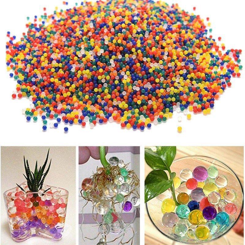 400Pcs Water Balls Crystal Pearls Jelly Gel Bead for Orbeez Toy Refill Colors AZNP