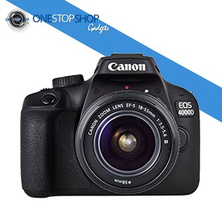 Canon Eos 4000D Kit 18-55MM Black DSLR Camera