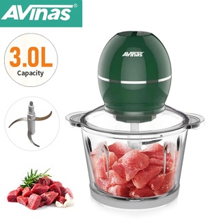 AVINAS AV-338B 3.0L Glass Bowl Electric Food Processing Machine Blender