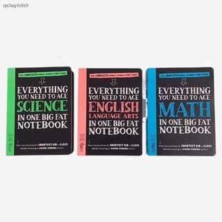Preferred♕♗Everything You Need To Ace Books Notebook: The Complete Middle School Study Guide 【Hardco