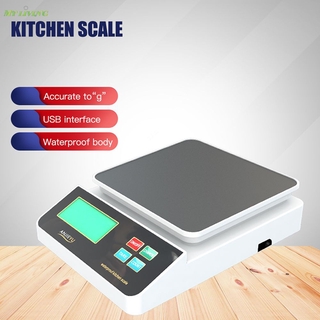 3kg/0.1g Waterproof Rechargeable Coffee Drip Scale Digital Scale Digital LED Display Kitchen scale required
