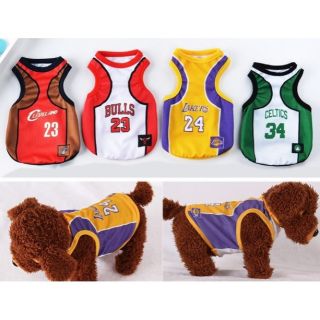 [COD] Pet Clothes: LAKERS 24 NBA Jersey Shirts for Dogs Cats Rabbits Etc