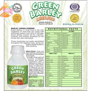 Green Barley Powder Juice (Health & Wealth) (6)