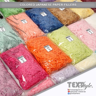 Textstyle Premium Japanese Paper Fillers Shredded Paper Fillers Crinkle Paper Fillers - 100 Grams