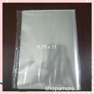 【Available】8.75 x 11 inch OPP Plastic with Self Adhesive