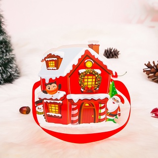 Christmas Eve Gift Apple Box Packaging diy Portable Candy Box