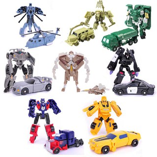 Transformation Mini Cars Kid Classic Robot Car Toys (1)