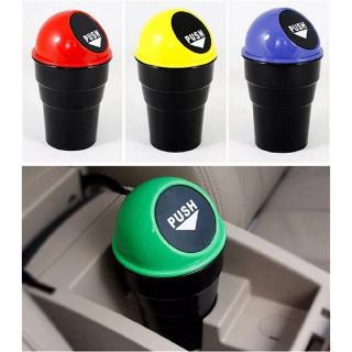 Automotive Cup Holder Garbage Can Trash Bin Small Mini Car Trash Garbage Can for Car Office Home