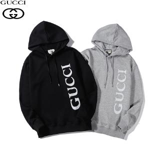 Guc*ci men and women Plus Size Printed Long Sleeved hooded sweatshirt (1)