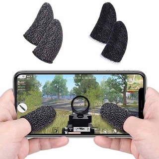 GAMING GLOVE☬▼Game Finger Anti-Sweat Thumb Cover Professional Touch Screen Finger Sleeve for Phone G