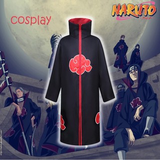Naruto Costume Akatsuki Cloak Cosplay Sasuke Uchiha Cape Cosplay Itachi Clothing Cosplay costume