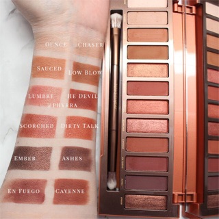 Naked Heat Palette 12 assorted colors