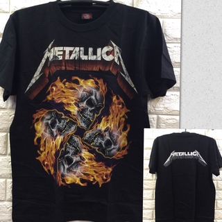 Rock Band Metallica Black Shirts